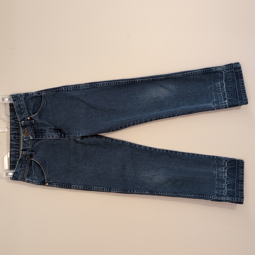 Wrangler Women's Size 12 Reg 5-Pocket Jeans Style 13MWZPB Straight Leg. Like New
